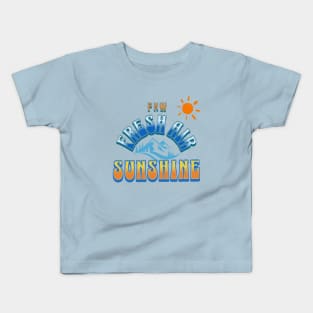 Fresh Air & Sunshine PNW Kids T-Shirt